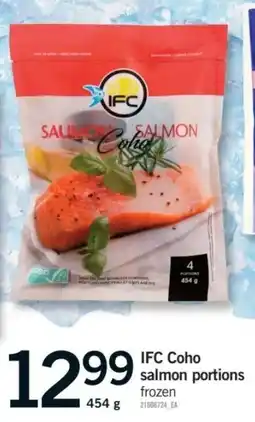 Fortinos IFC Coho salmon portions offer
