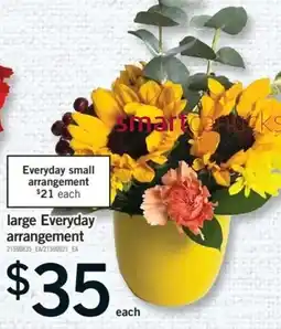 Fortinos Everyday arrangement offer