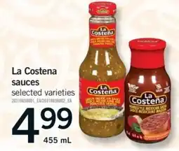 Fortinos La Costena sauces offer