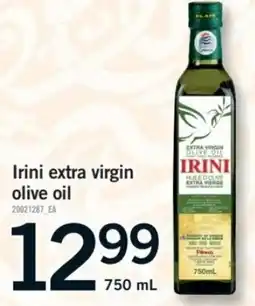 Fortinos Irini extra virgin olive oil offer