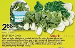 Fortinos Baby Bok Choy offer