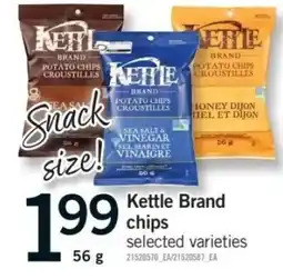 Fortinos Kettle Brand chips offer