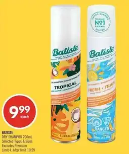 Shoppers Drug Mart Batiste dry shampoo offer