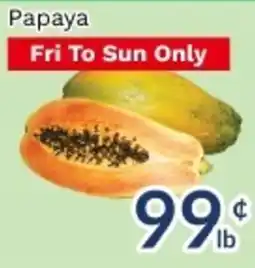 Oceans Fresh Food Market Papaya offer