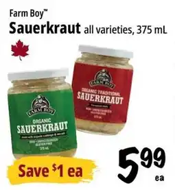 Farm Boy Farm Boy sauerkraut offer