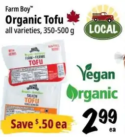 Farm Boy Farm Boy Organic Tofu offer