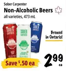 Farm Boy Sober Carpenter Non-Alcoholic Beers offer