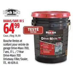 Canadian Tire Black Jack Drive-Maxx 700 offer