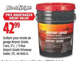 Canadian Tire Black Knight Airport Grade Driveway Sealer offer