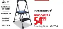 Canadian Tire Mastercraft stepstool offer