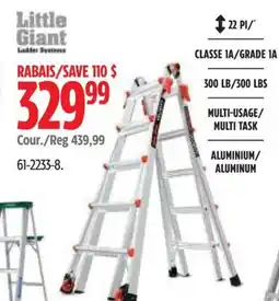 Canadian Tire Little Giant ladder systems offer