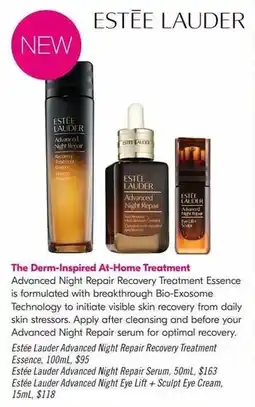 Shoppers Drug Mart Estee lauder advanced night repair recovery treatment essence offer