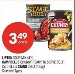 Shoppers Drug Mart Lipton soup mix offer