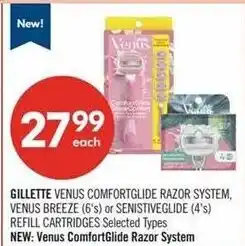 Shoppers Drug Mart Gillette Venus Comfortglide razor system offer