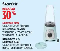 Canadian Tire Starfrit personal blender offer