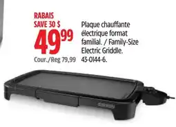 Canadian Tire Electric Griddle offer