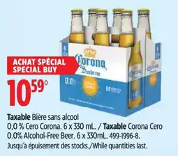 Canadian Tire Corona Cero offer