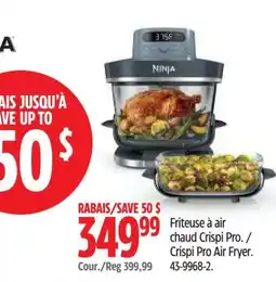 Canadian Tire Ninja Friteuse à air chaud Crispi Pro offer