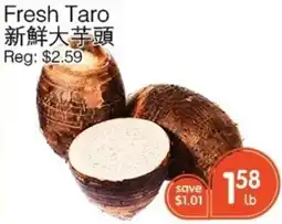 Kings Fair Supermarket Fresh Taro offer