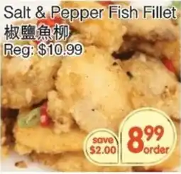 Kings Fair Supermarket Salt & Pepper Fish Fillet offer
