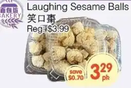 Kings Fair Supermarket Laughing Sesame Balls offer