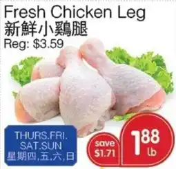 Kings Fair Supermarket Fresh Chicken Leg offer