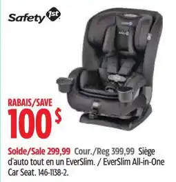 Canadian Tire Safety 1st EverSlim All-in-One Car Seat offer