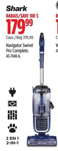 Canadian Tire Shark Navigator Swivel Pro Complete offer