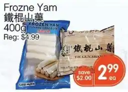 Kings Fair Supermarket Frozen Yam offer