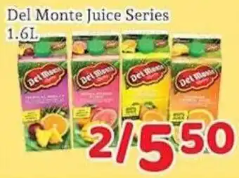 Del Monte juice series