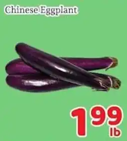 Fresh Value Chinese Eggplant offer