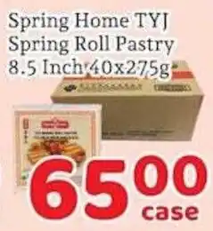Fresh Value Spring Home TYJ Spring Roll Pastry offer