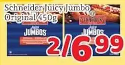 Fresh Value Schneider juicy jumbo original offer