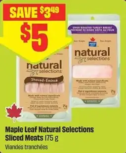 FreshCo Maple Leaf Natural Selections Sliced Meats offer