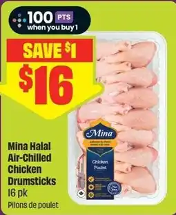 FreshCo Mina Halal Air-Chilled Chicken Drumsticks offer