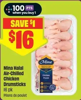 Mina Halal Air-Chilled Chicken Drumsticks