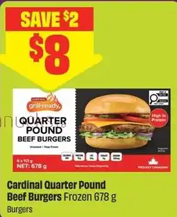 FreshCo Cardinal Quarter Pound Beef Burgers offer