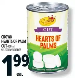 Metro Crown hearts of palm offer