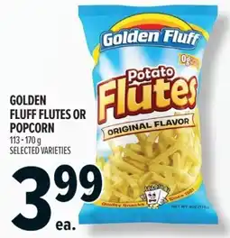 Metro Golden Fluff potato flutes offer