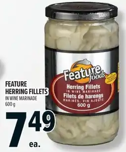 Metro Feature foods herring fillets in wine marinade offer
