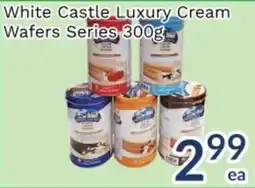 Oceans Fresh Food Market White Castle Luxury Cream Wafers Series offer