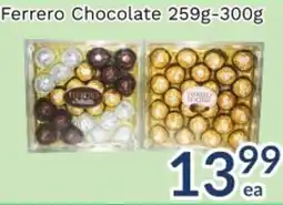 Oceans Fresh Food Market Ferrero Chocolate offer