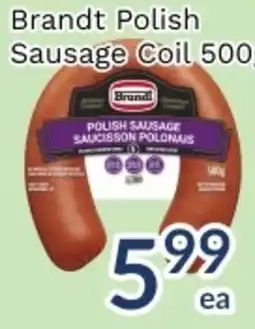 Oceans Fresh Food Market Brandt polish sausage coil offer