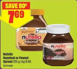 FreshCo Nutella Hazelnut or Peanut Spread offer