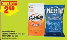 FreshCo Pepperidge Farm Goldfish Crackers or Kettle Chips offer