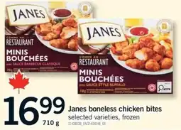 Fortinos Janes boneless chicken bites offer