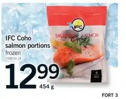 Fortinos IFC coho salmon portions offer