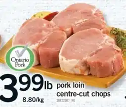 Fortinos Ontario pork pork loin centre-cut chops offer