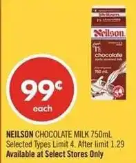Neilson chocolate milk
