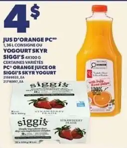 Provigo Siggi's yogurt offer